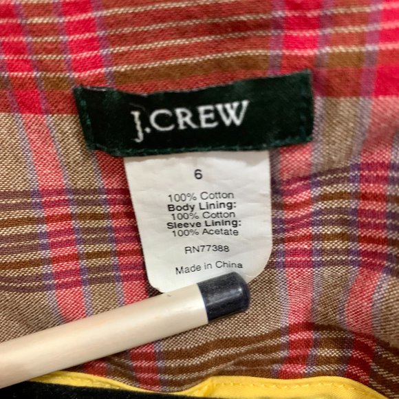 J. Crew Plaid Blazer - Picture 4 of 8